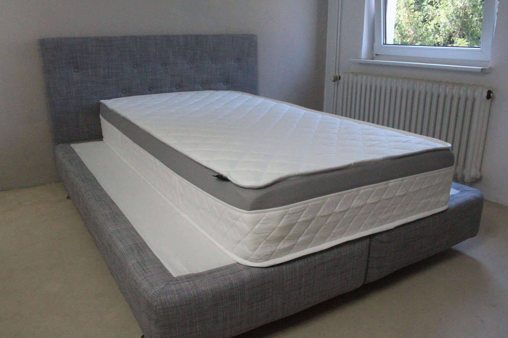 Hanse 1000 Matratze auf dem Bett